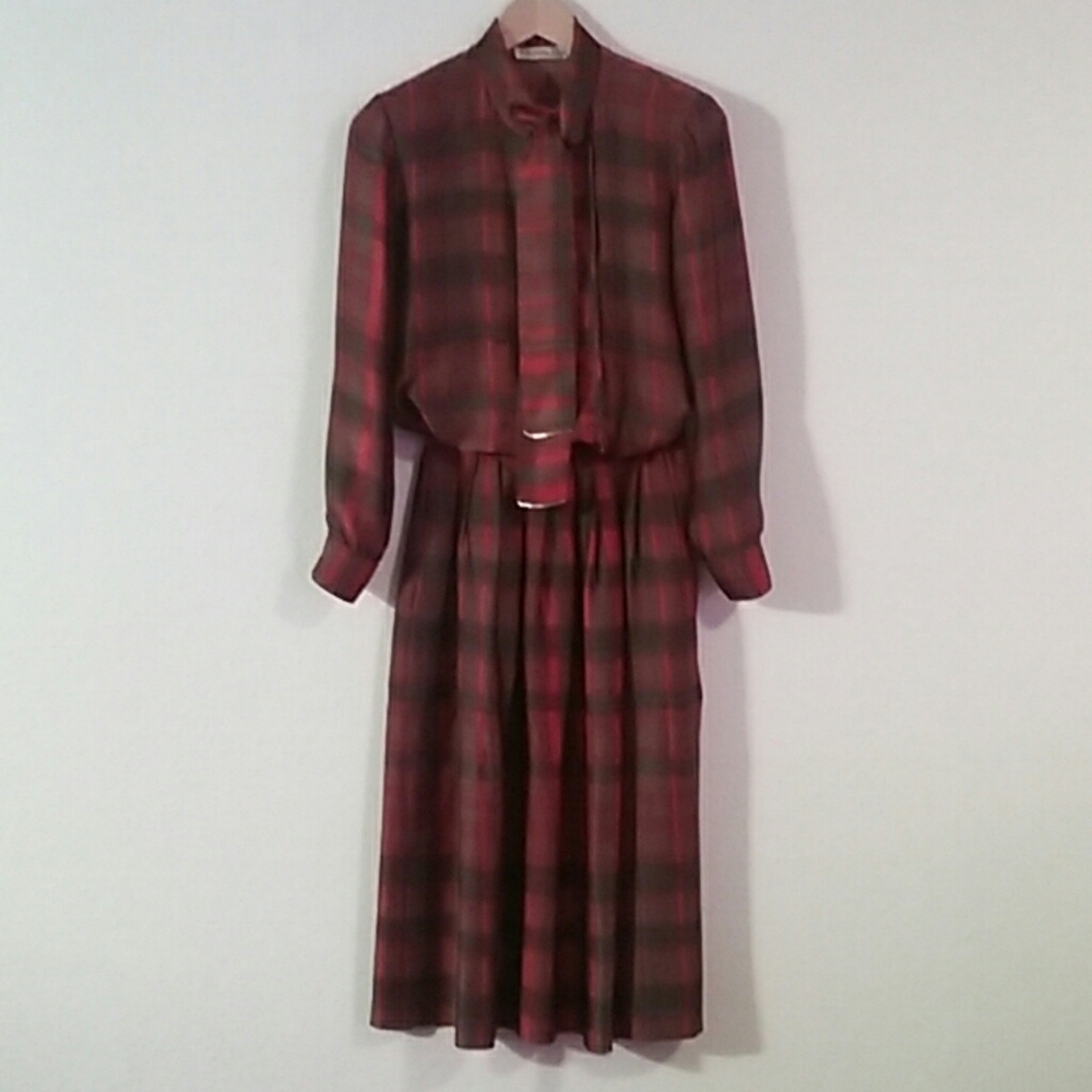 VINTAGE Christian Dior Silk Two Piece